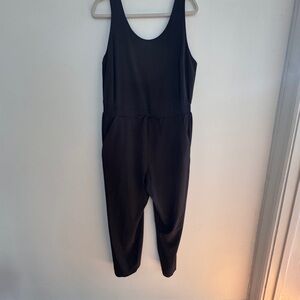 All in Motion Sleek Black Jumpsuit